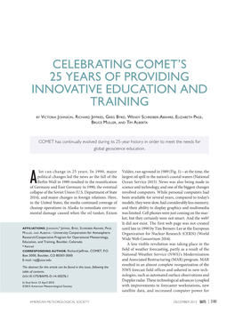 Celebrating Comet's 25 Years of Providing Innovative Education and Training