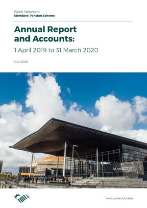 Annual Report and Accounts: 1 April 2019 to 31 March 2020