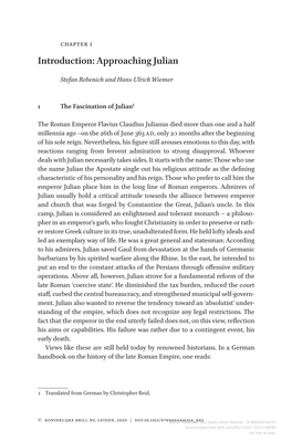 Introduction: Approaching Julian Full Article Language: En Indien Anders: Engelse Articletitle: 0