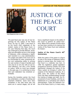 Justice of the Peace Court Justice of the Peace Court