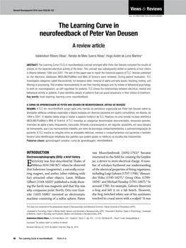 The Learning Curve in Neurofeedback of Peter Van Deusen