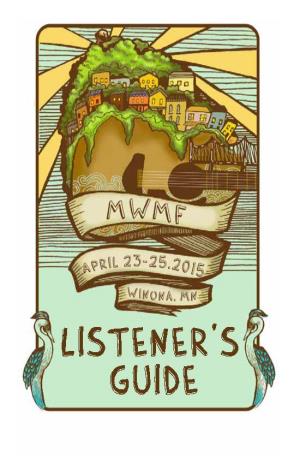 Midwest Music Fest 2015 Listener's Guide