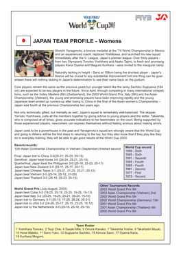 Japan Profile.Qxd