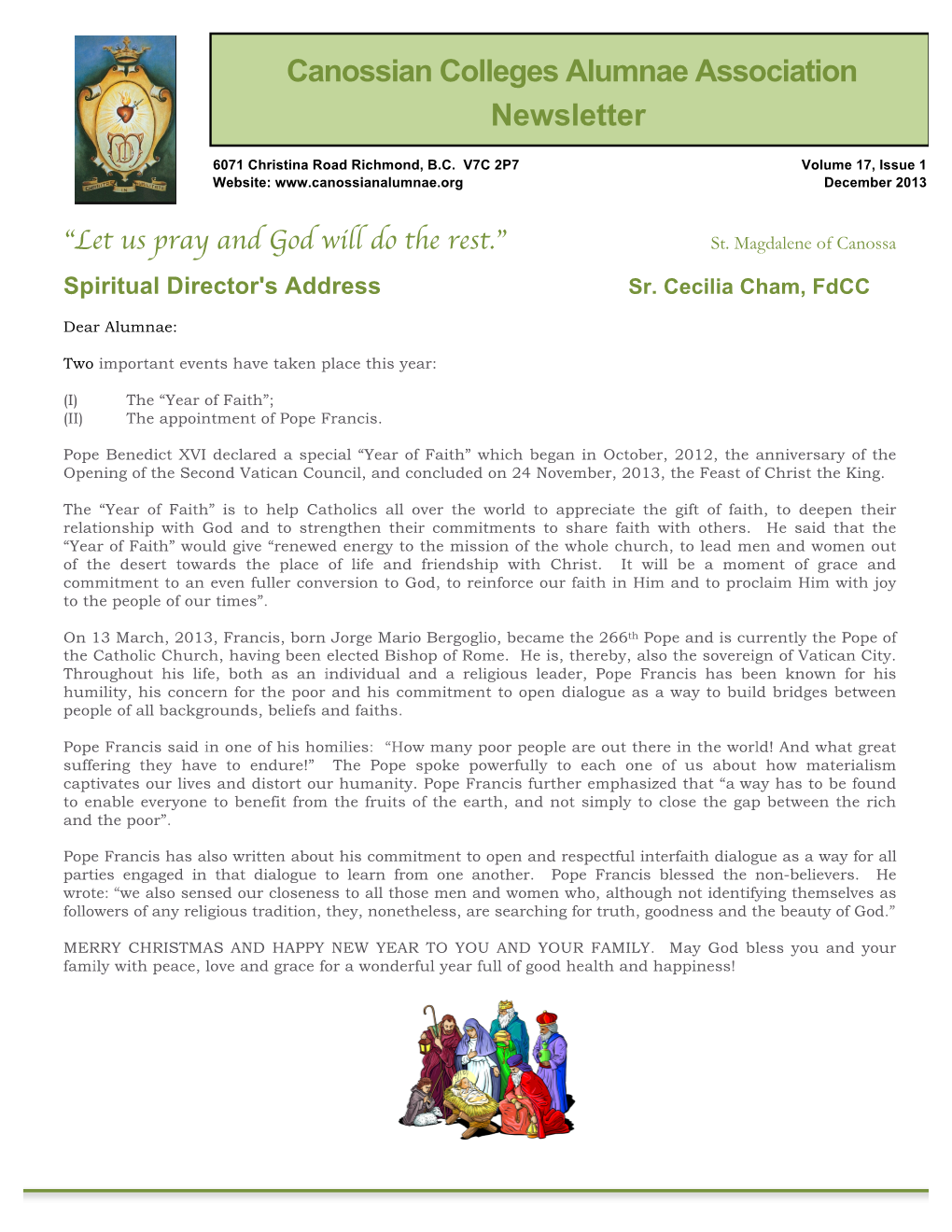 CCAA Newsletter 2013 Dec3bestdoc