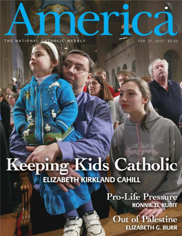 The National Catholic Weekly Feb. 27, 2012 $3.50 of Many Things