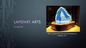 Lapidary Arts