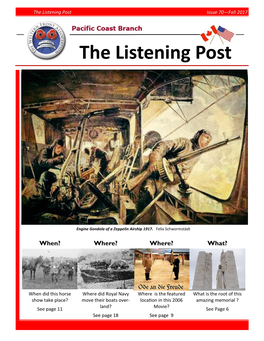 The Listening Post Issue 70—Fall 2017