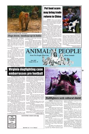 Animal People News