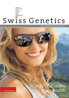 Brochure Swiss Genetics