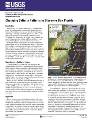 Changing Salinity Patterns in Biscayne Bay, Florida