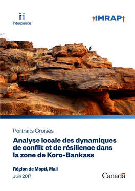 Analyse Locale Des Dynamiques De Conflit Et De Résilience Dans La Zone De Koro-Bankass