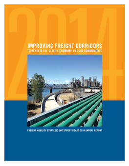 2014 Annual Report Dear Friends of Freight