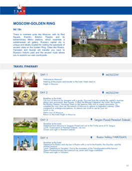 Moscow-Golden Ring