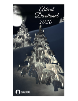 Advent Devotional Book 2020