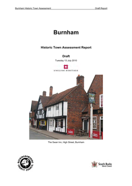 Burnham Historic Town Assessment Draft Report