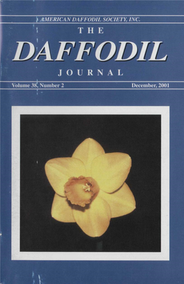 2001 December, American Daffodil Society Journal