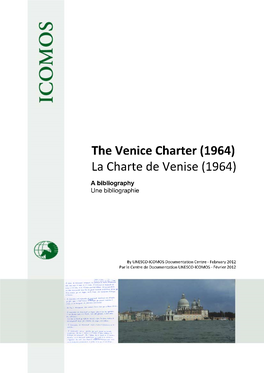 The Venice Charter 1964)