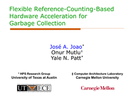 Flexible Reference-Counting-Based Hardware Acceleration for Garbage Collection