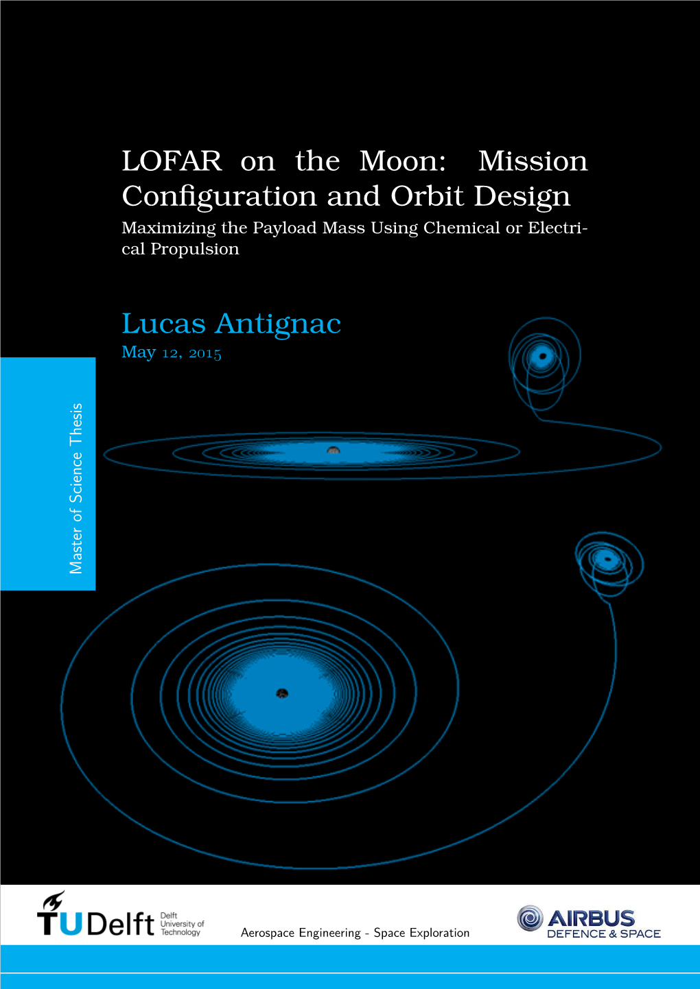 LOFAR on the Moon: Mission Configuration and Orbit Design