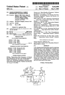 United States Patent (19) 11 Patent Number: 5,412,958 Liff Et Al