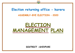 Election Management Plan