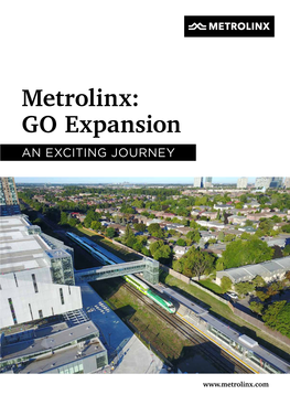 Metrolinx: GO Expansion an EXCITING JOURNEY