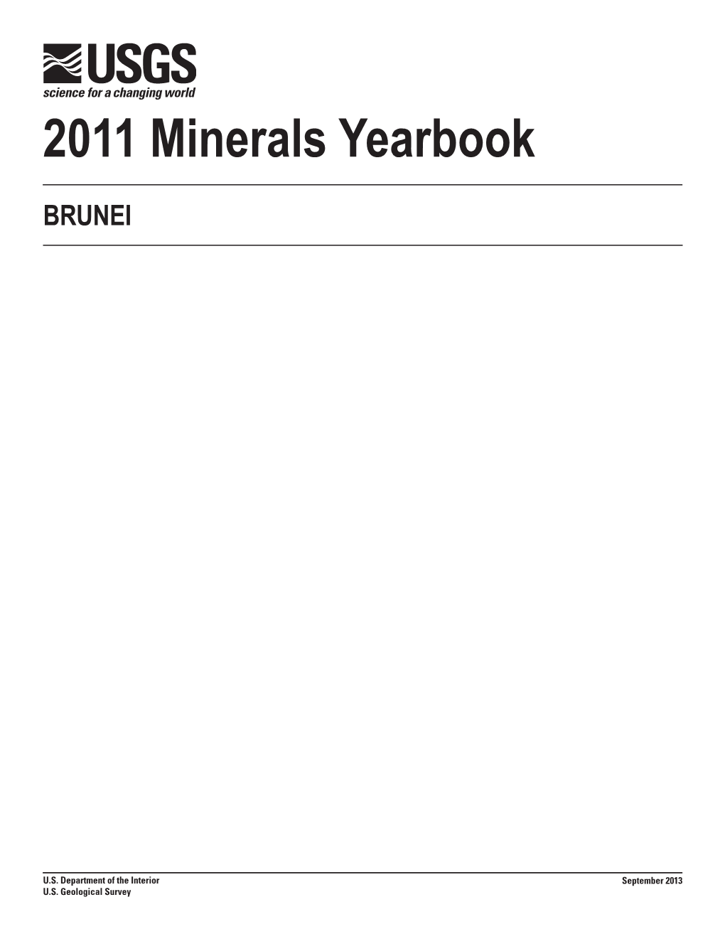 The Mineral Industry of Brunei in 2011