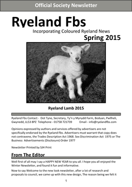 March Newsletter 2015 Final Version 3