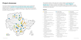 Project Showcase Illustrate the Diversity of Initiatives the Strategy for the Severn Regional Growth Zone Will Seek to Support