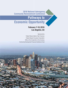 2016 National Interagency Community Reinvestment Conference