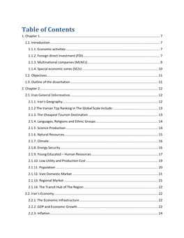 Table of Contents 1