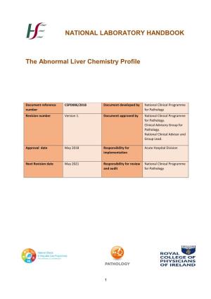 The Abnormal Liver Chemistry Profile