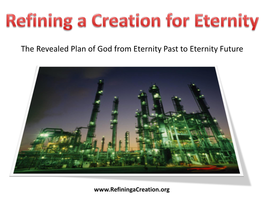 The Revealed Plan of God from Eternity Past to Eternity Future