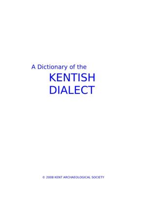 Kentish Dialect
