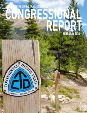 Continental Divide Trail Coalition February 2020