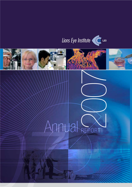 2007 Annual Report Annual Institute Eye Lions Review Molecular