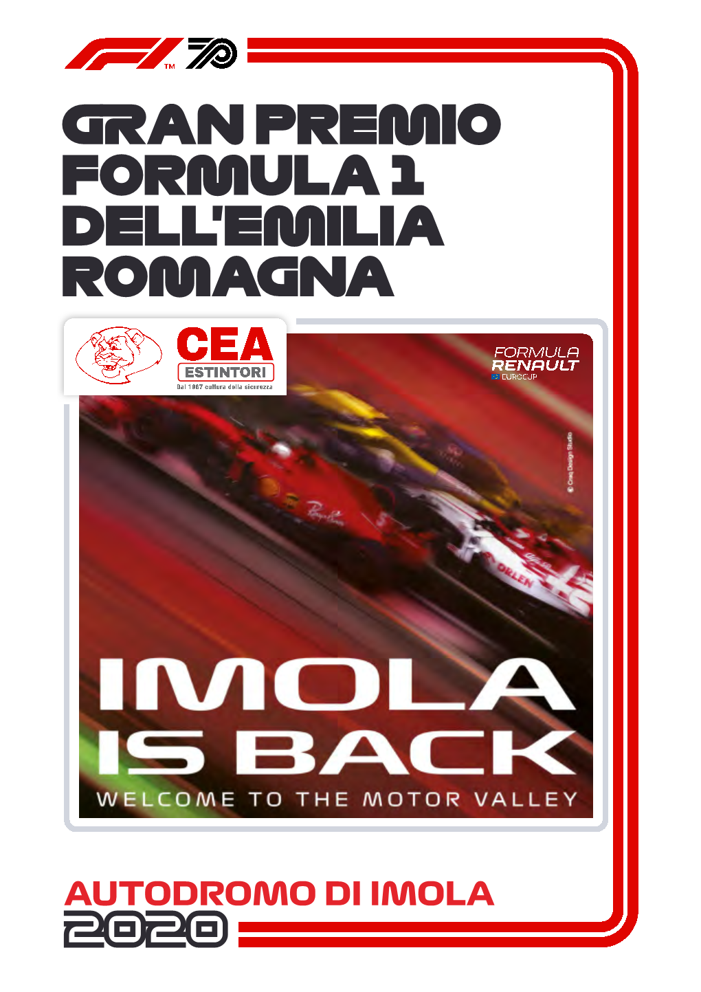 Gran Premio Formula 1 Dell'emilia Romagna 2020