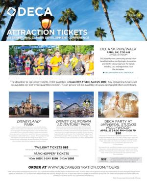 Deca 5K Run/Walk Disneyland® Park Disney California