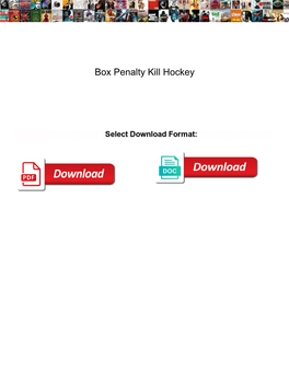 Box Penalty Kill Hockey