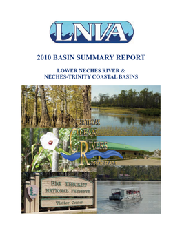 2010 Basin Summary Report