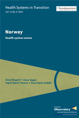 Norway Health System Review
