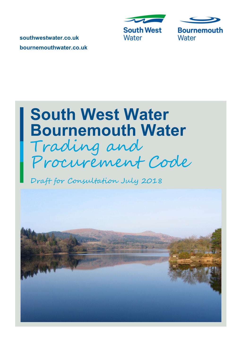 South West Water Bournemouth Water Trading and Procurement Code