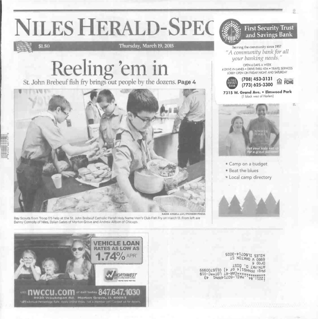 NILES HERALD-SPEC Reeling 'Em In