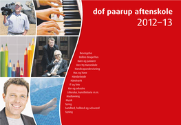 Dof Paarup Aftenskole 2012–13