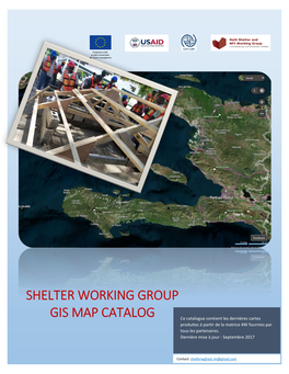 Shelter Working Group Gis Map Catalog