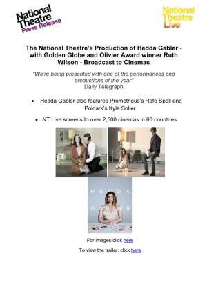 The National Theatre's Production of Hedda Gabler