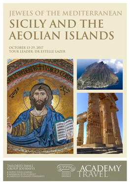 Sicily and the Aeolian Islands