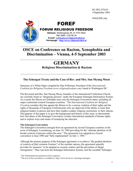 Foref Germany