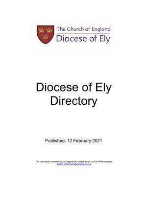 Diocese of Ely Directory