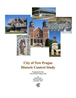City of New Prague Historic Context Study